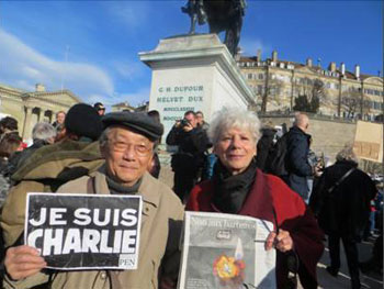 7 janvier 2016 – CHARLIE HEBDO ASSASSINÉS